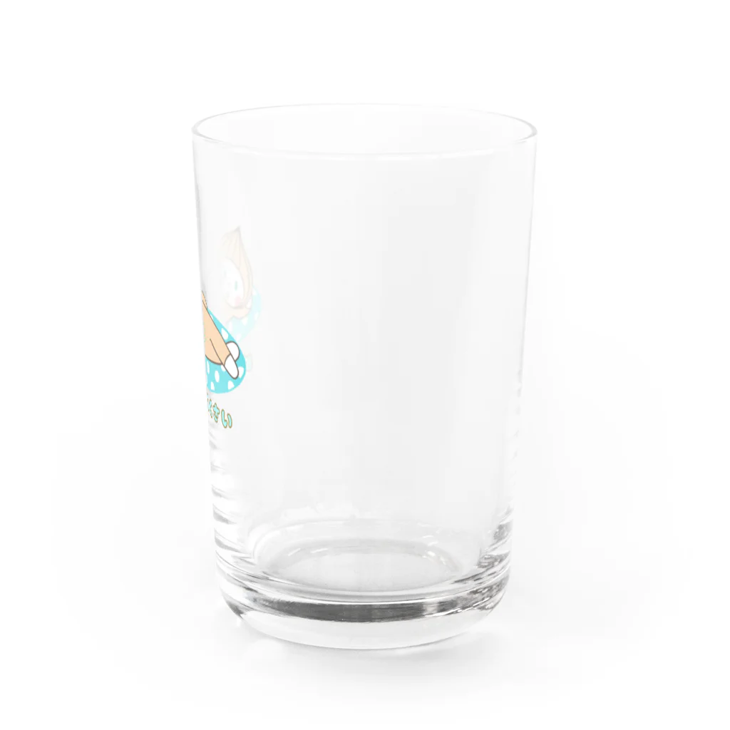 Hoshira Shiho 📎のたまねぎ星人めんどうくさい Water Glass :right