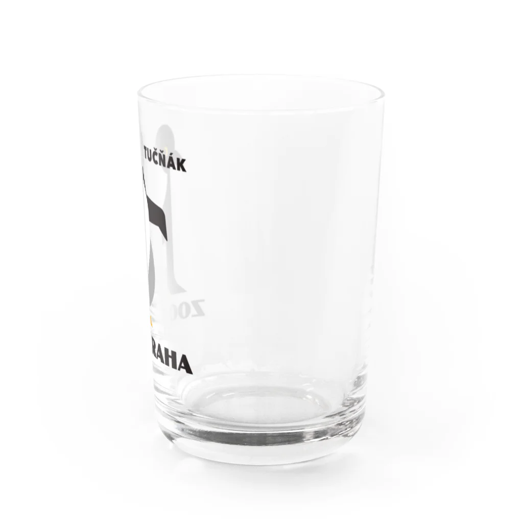 Bunny Robber GRPCのPENGUIN_ZOO PRAHA Water Glass :right