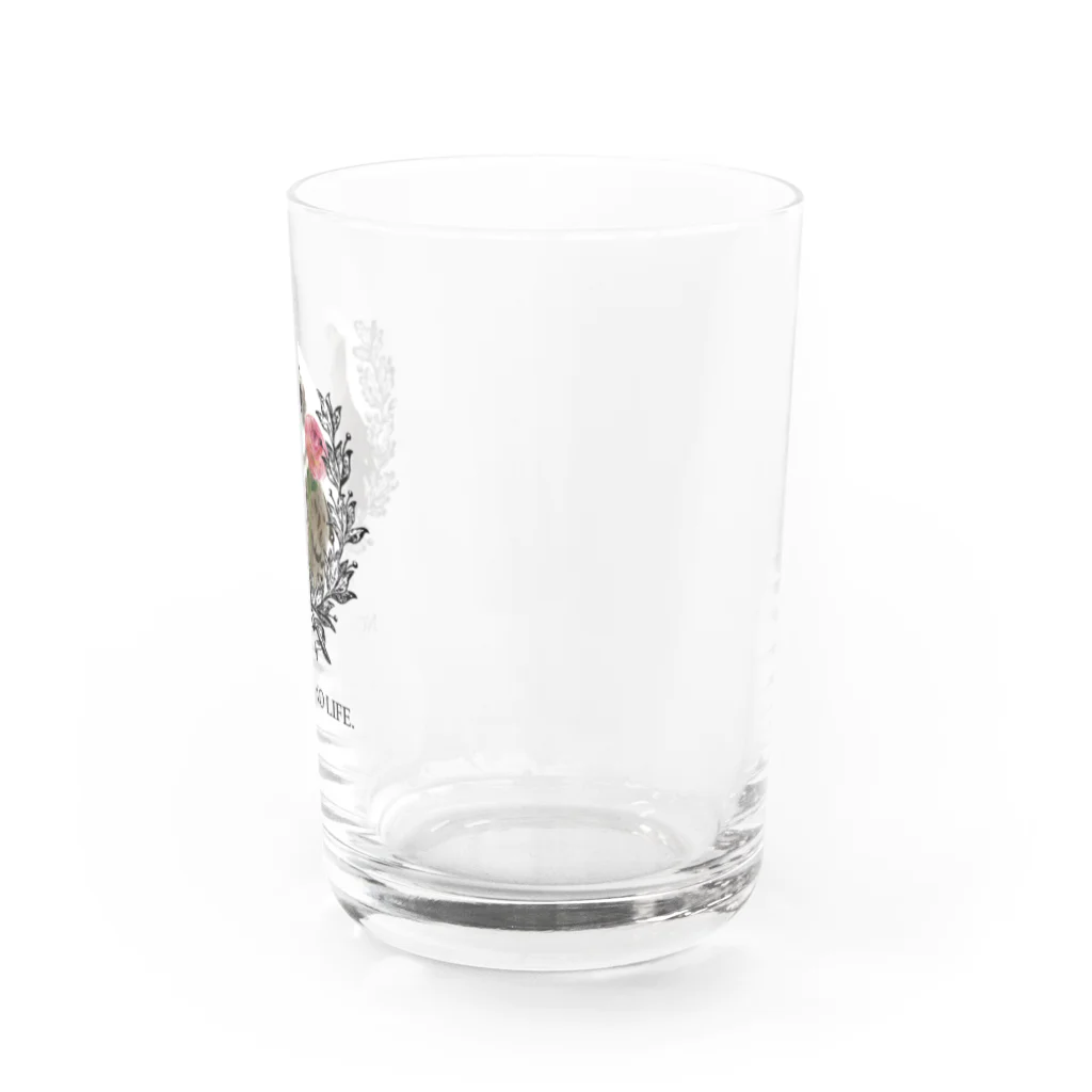 Pulmo（プルモ)のNO OWL, NO LIFE. Water Glass :right