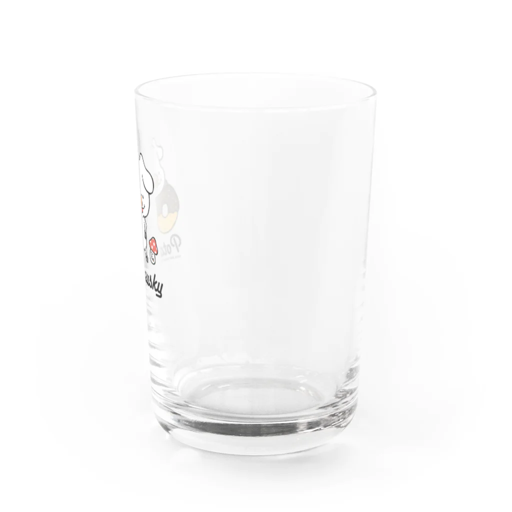 おいでよおいでポトフスキー村の大好きドーナツ Water Glass :right