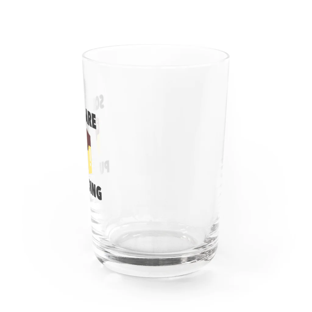 四角いプリン。の四角いプリン。 Water Glass :right