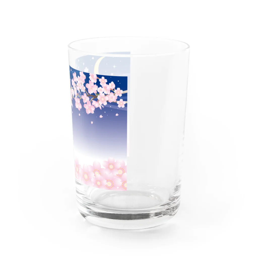 わたのはらの春の夜の Water Glass :right