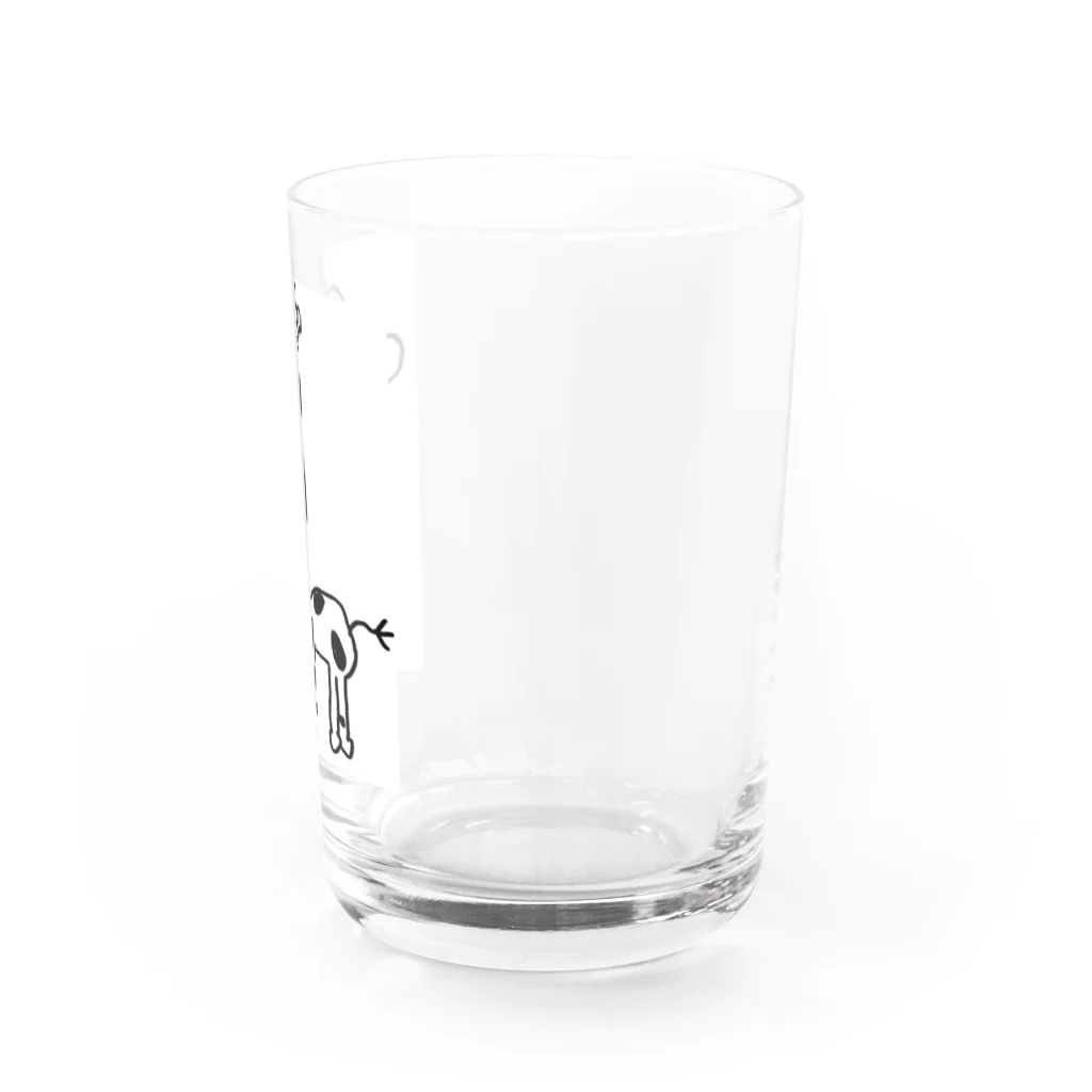 謎のガリショップのキリンみたいなやつ Water Glass :right
