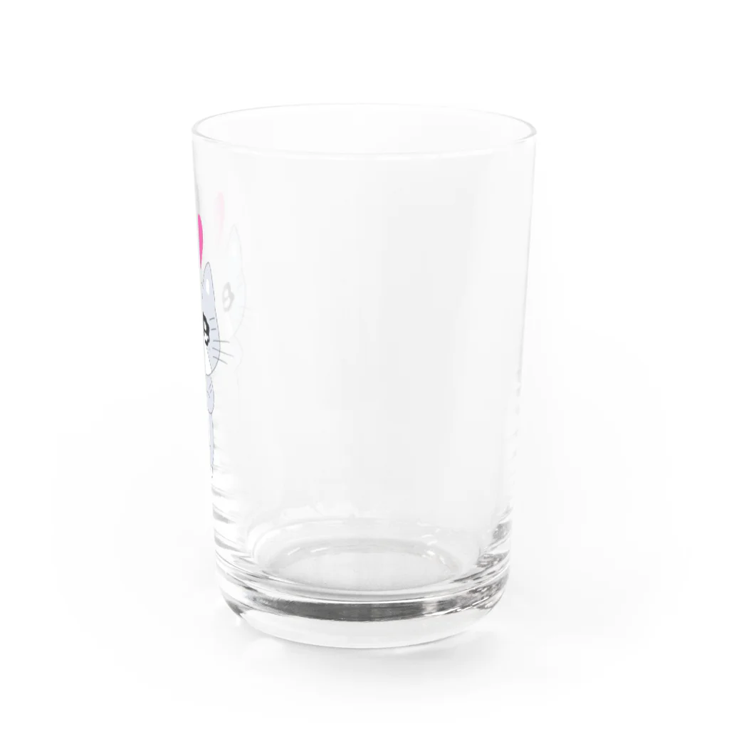 ねこねこねこ！のおねだりまるちゃん Water Glass :right