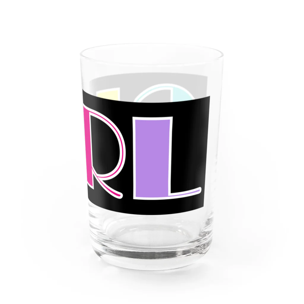 Ushi-Haruのレトロカラフル　GIRL Water Glass :right