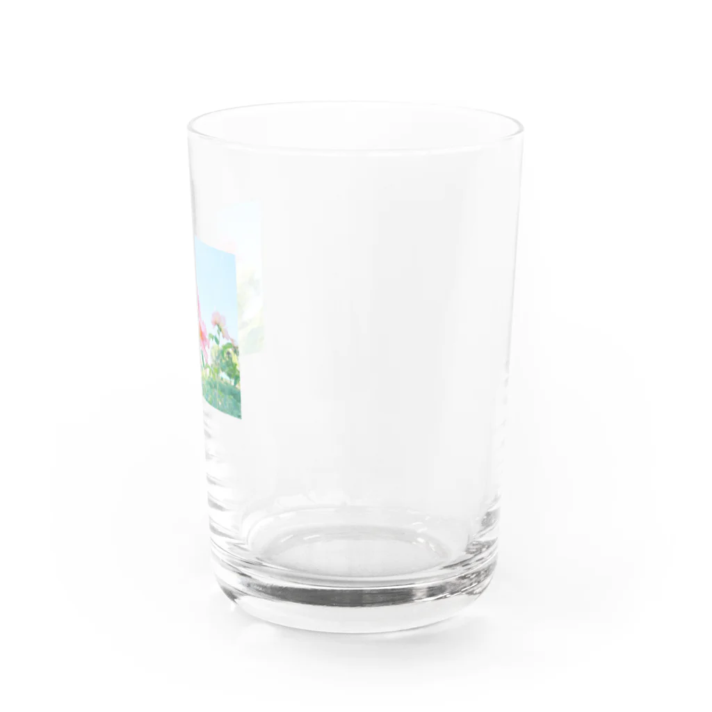 さんぽ / sampoのばらの香り Water Glass :right