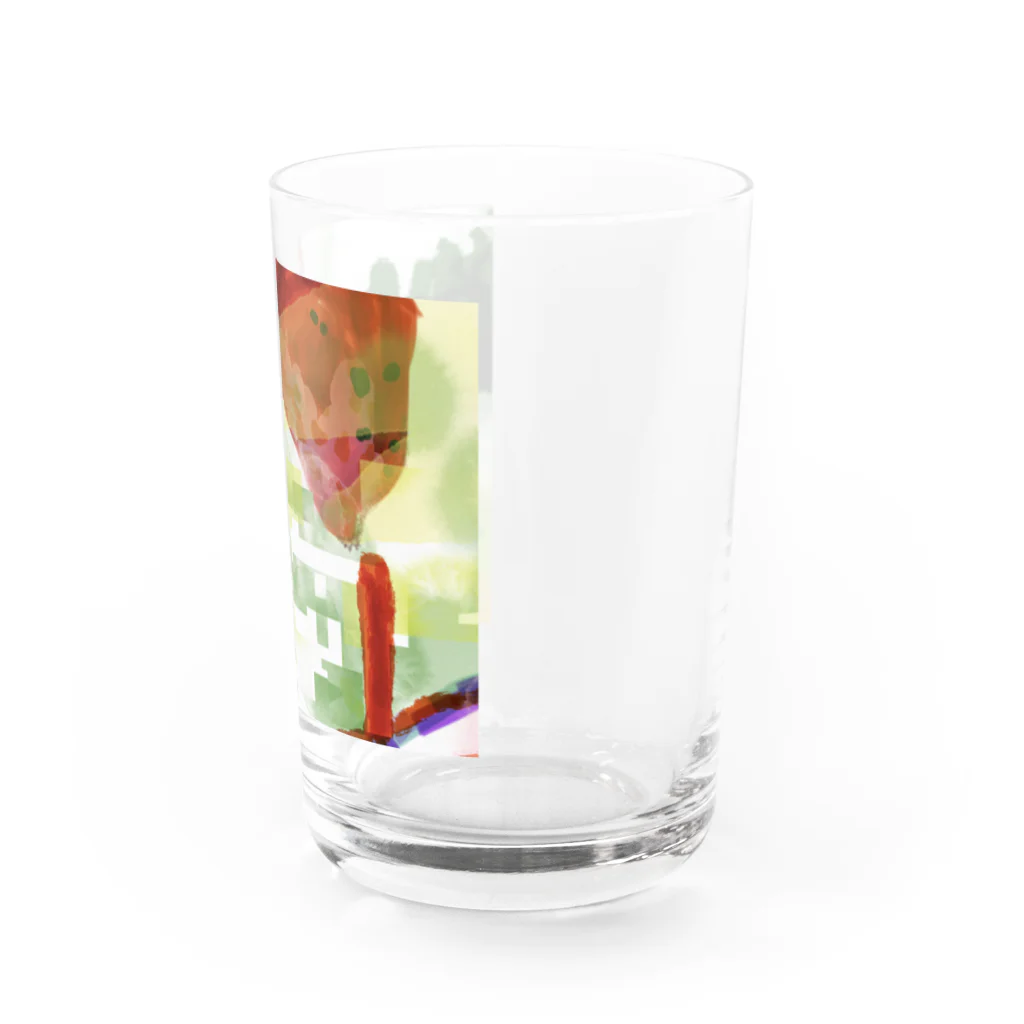 St.SKのOZE strawberry Water Glass :right