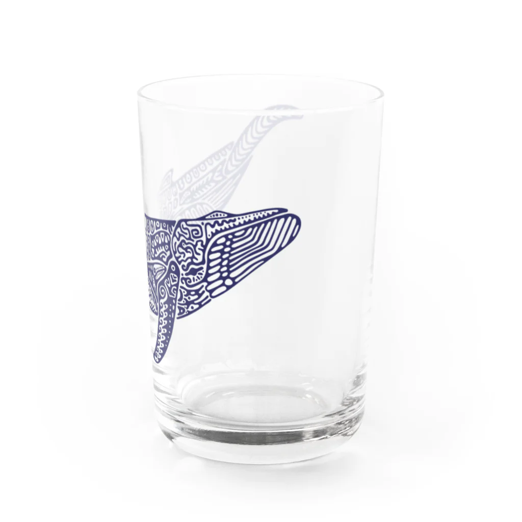 ヴンダーカンマーの座頭鯨 Water Glass :right