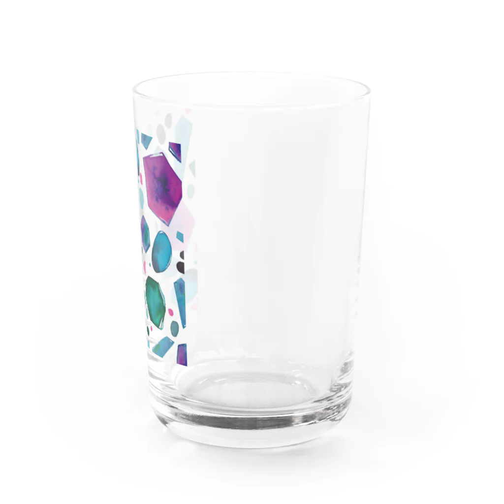 hugging love ＋《ハギング ラブ プラス》のcolour crystal Water Glass :right