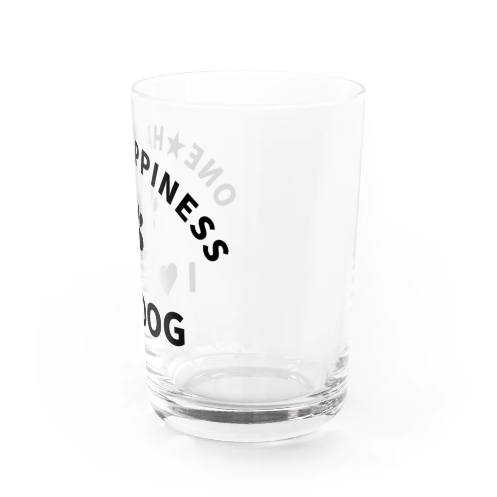 onehappinessのI LOVE DOG　ONEHAPPINESS Water Glass :right