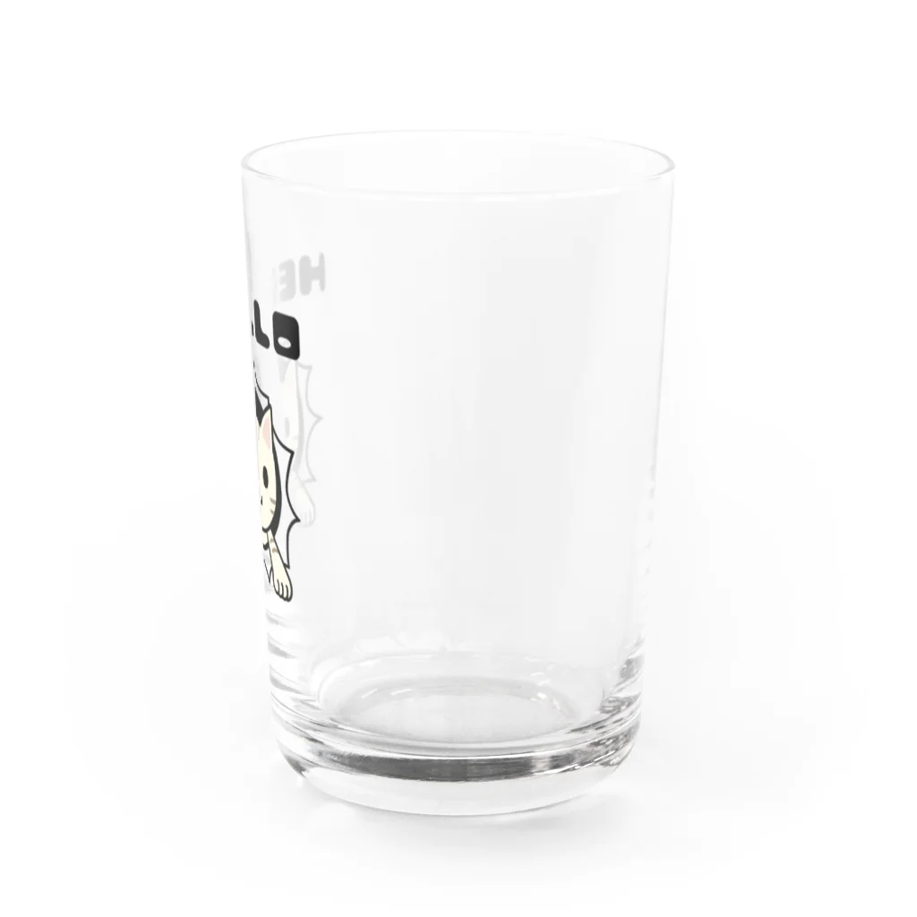 すとろべりーガムFactoryの唐突に猫 Water Glass :right