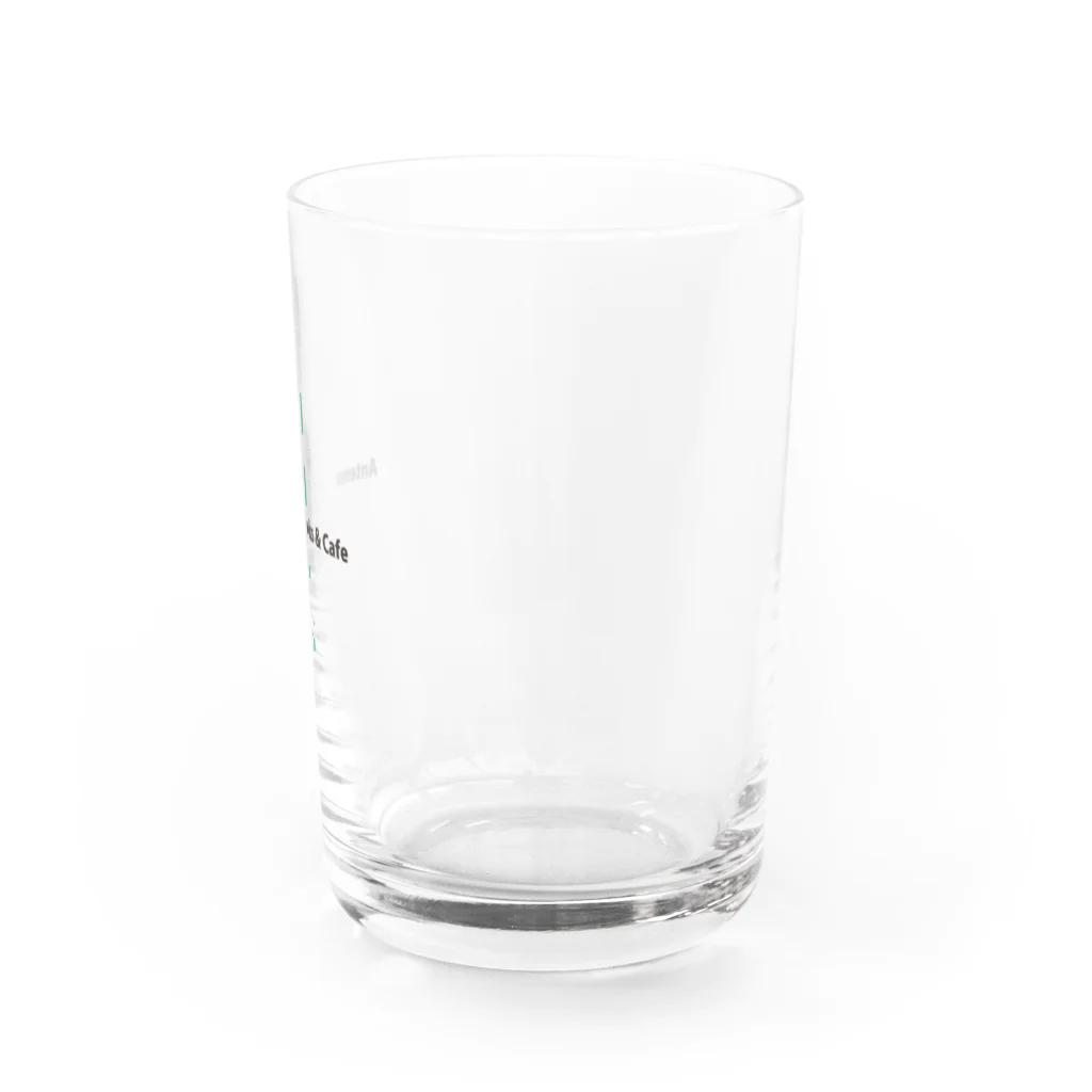 ココシバのココシバグッズp2 Water Glass :right