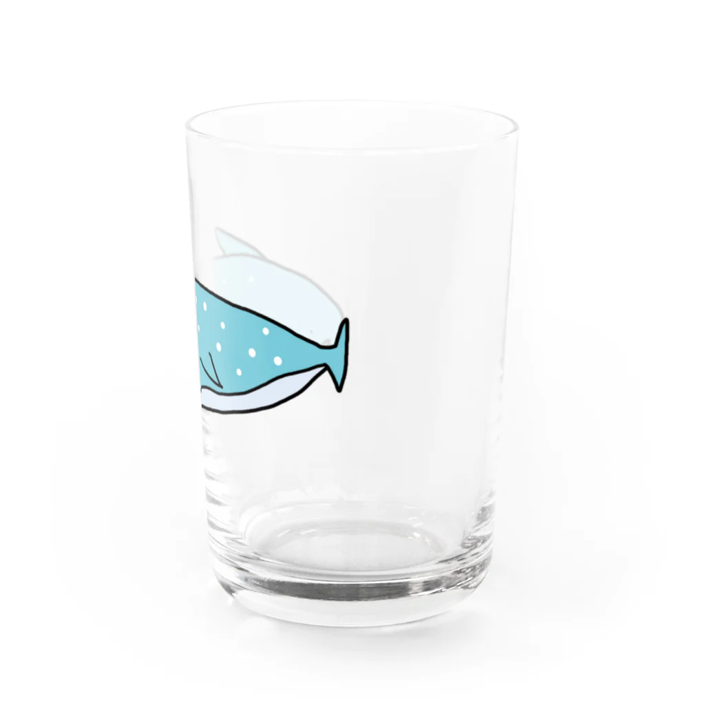 屋根裏ひみつ結社のジンベエザメ WAROLIER-ワロリエ Water Glass :right