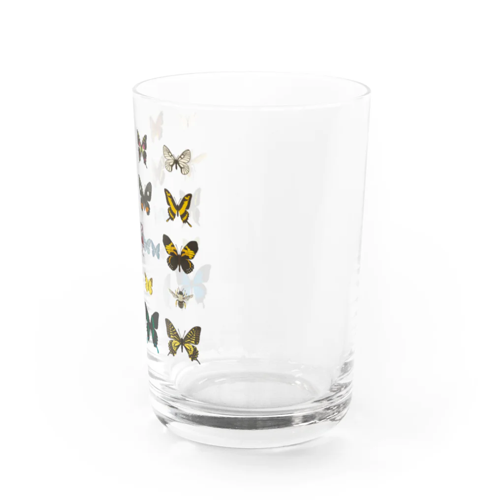 ひねもす屋　2号店のバタフライ Water Glass :right