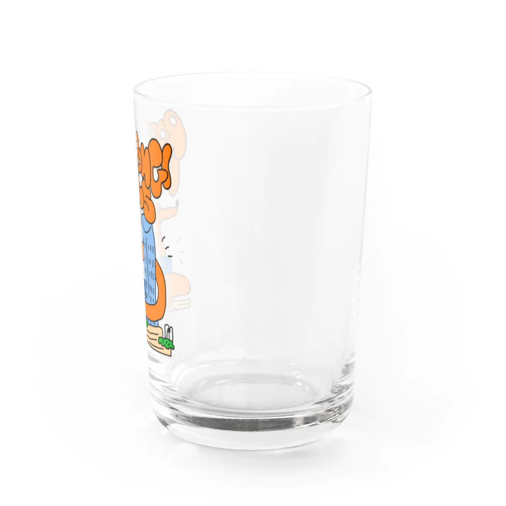 NIPPASHI SHOP™の六本木ヒルズに巻きつく犬 Water Glass :right