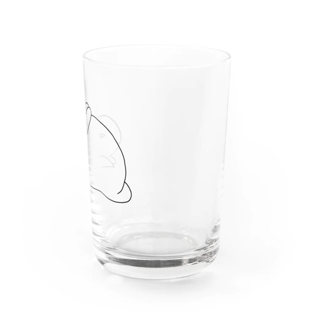 しもじょーのさいきん、うさぎがかわいい。（文字なし） Water Glass :right