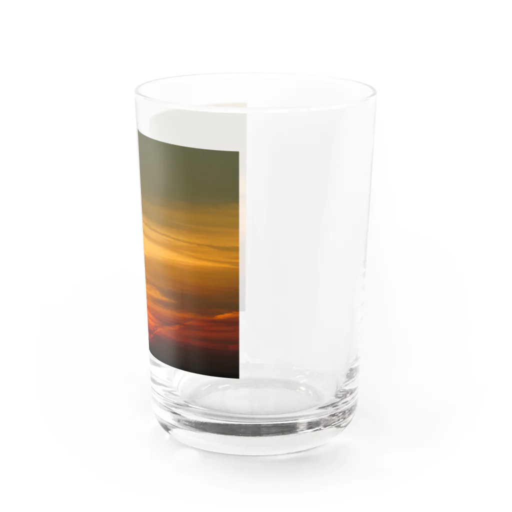 yuritakoのsunset  Water Glass :right