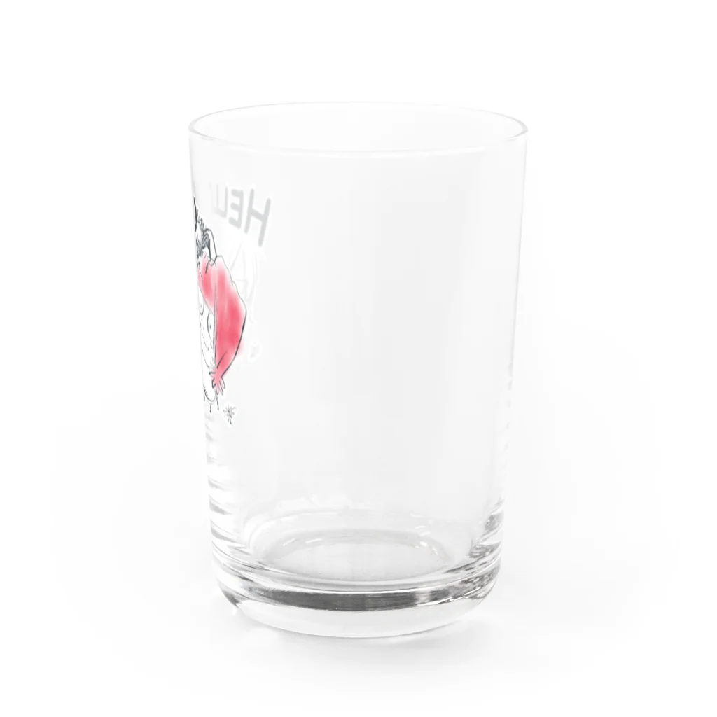 ★💀kick🧟‍♂️★のkick＆kossy Hello Water Glass :right