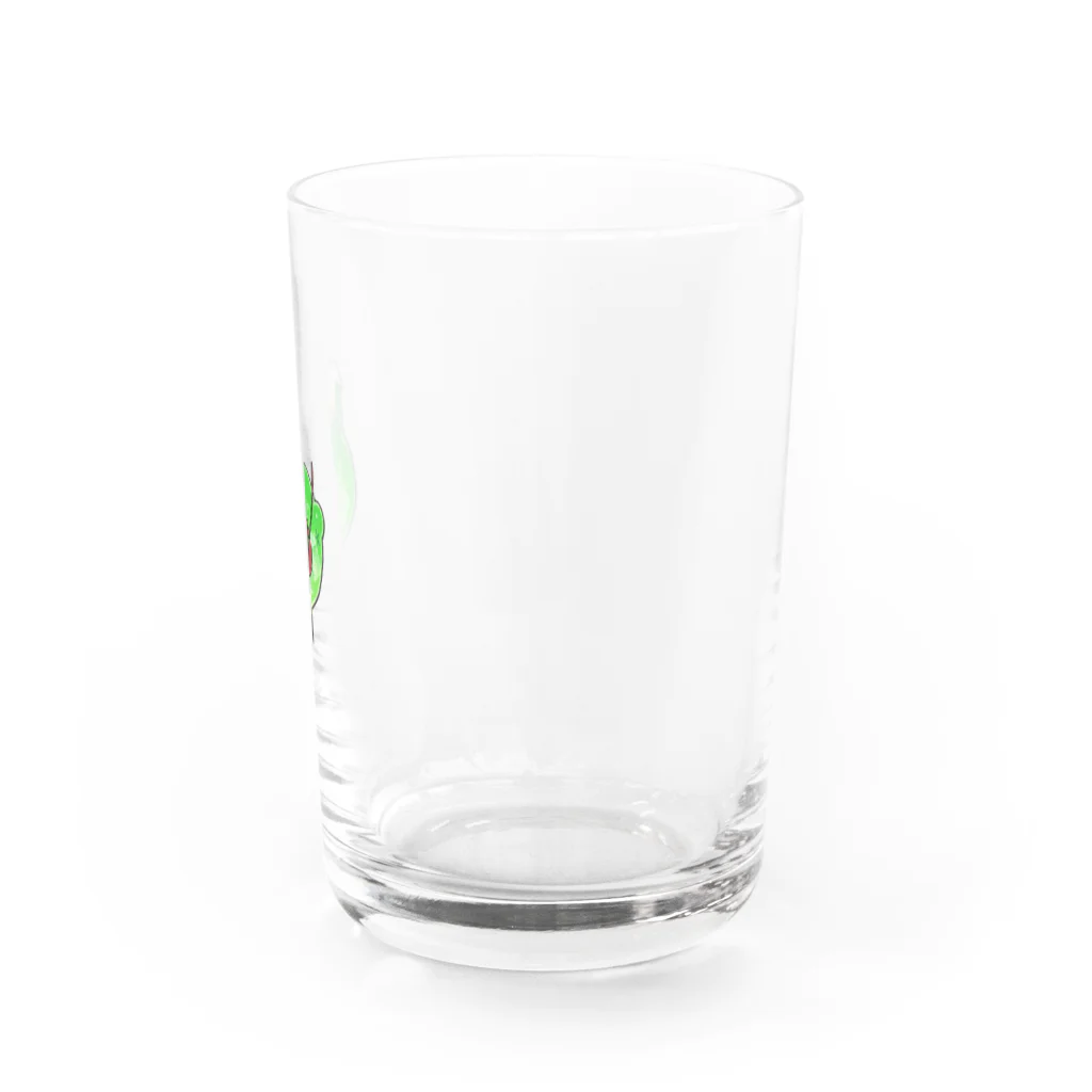 ダムるしのクリームソーダ Water Glass :right