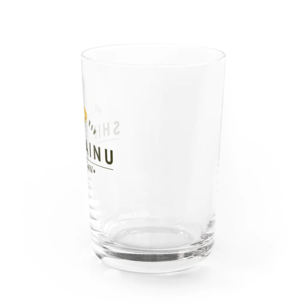 タバタ画房の柴犬（赤柴）ちびちゃん Water Glass :right