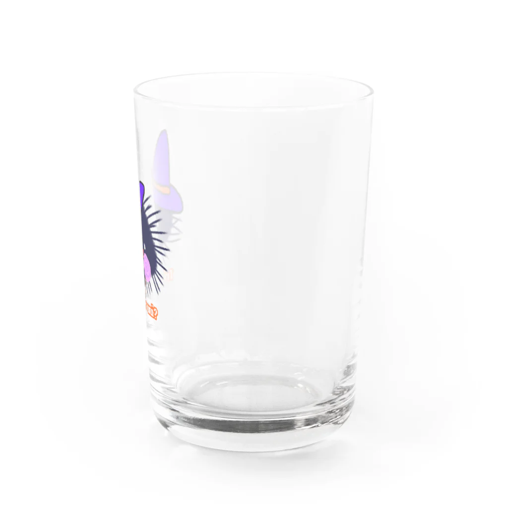 おもち屋さんのトリックオアうに？ Water Glass :right