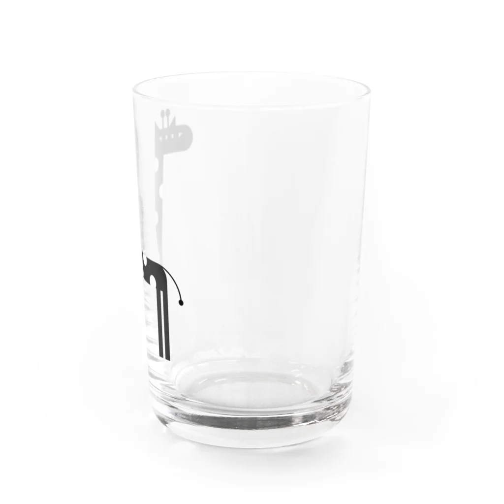 オ ザ むのANIMALシリーズ　きりん Water Glass :right