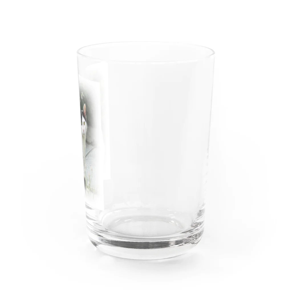 JikenShopの見返り猫 Water Glass :right