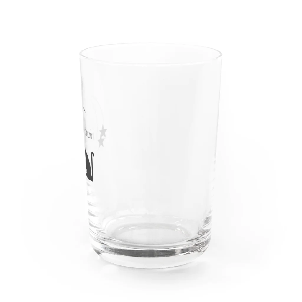 黒蜜きなこのChat noir Water Glass :right