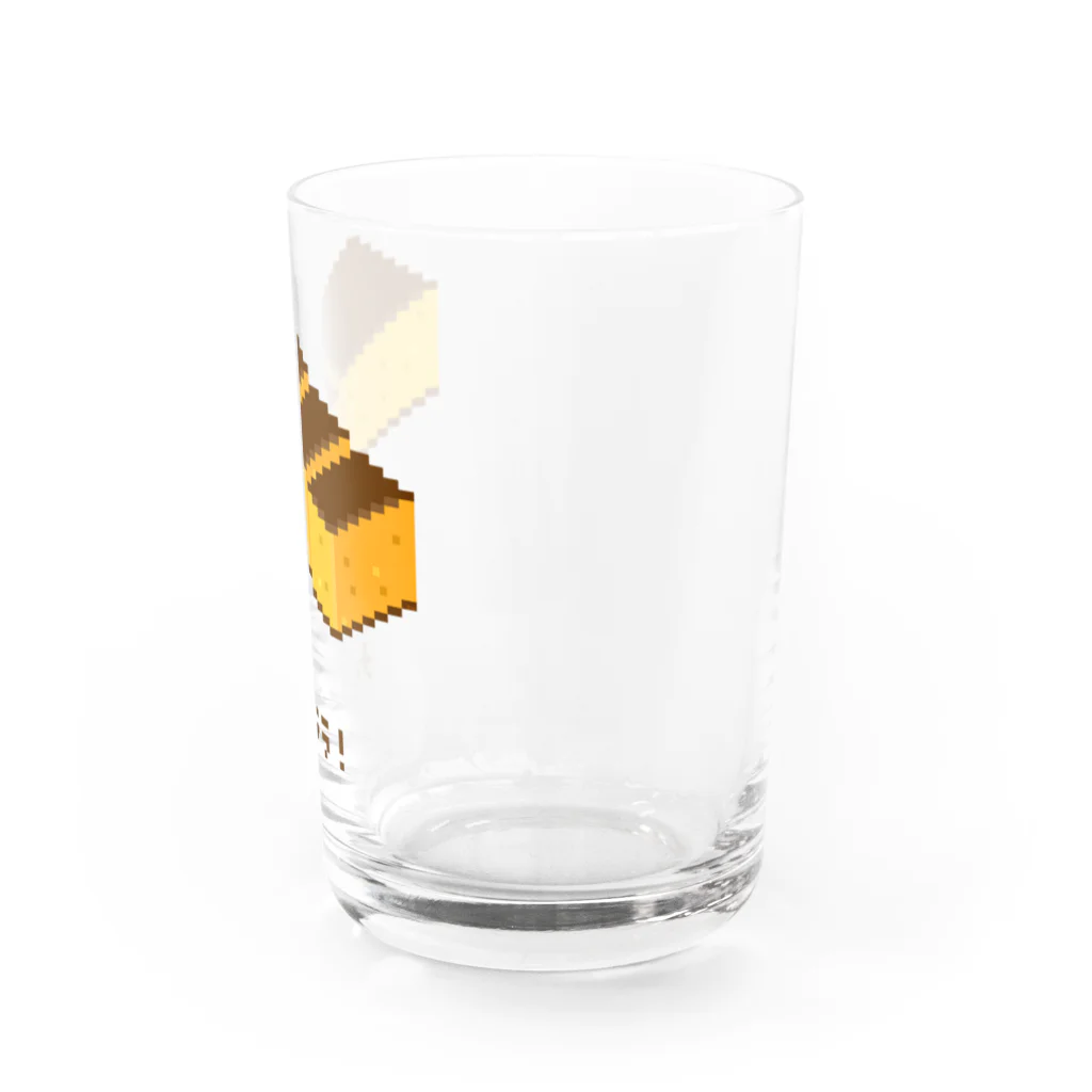 m :)のカステラ! Water Glass :right