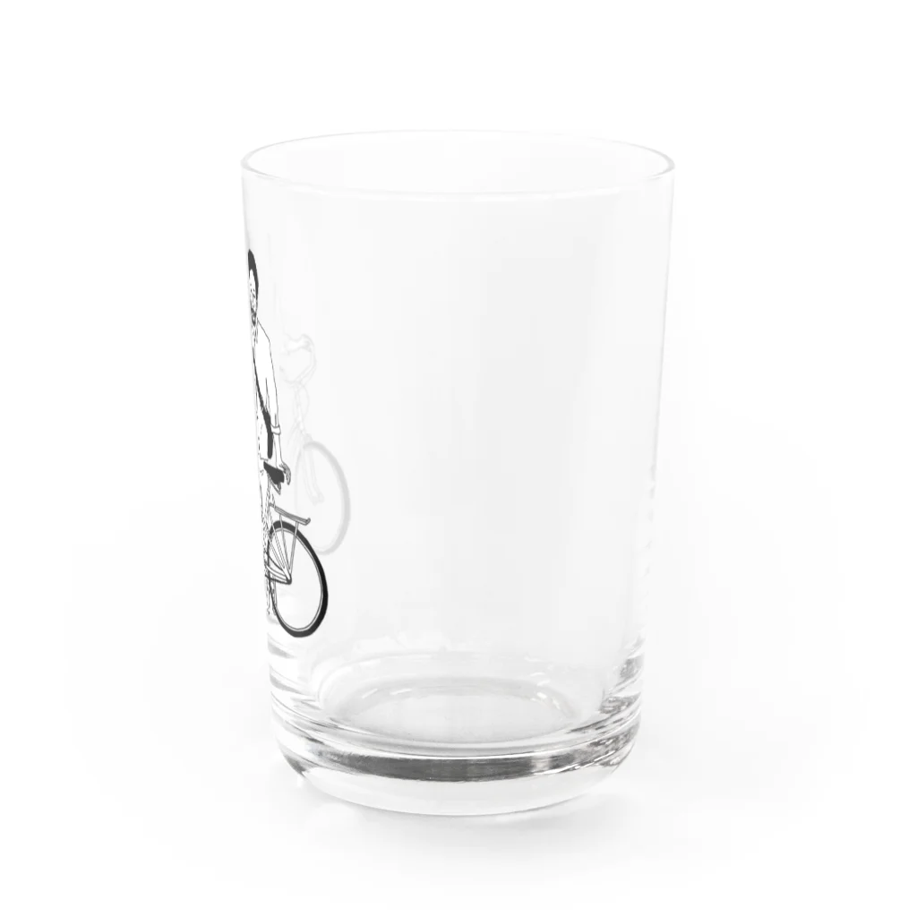 Shop_TERISHIMAの自転車男子 Water Glass :right