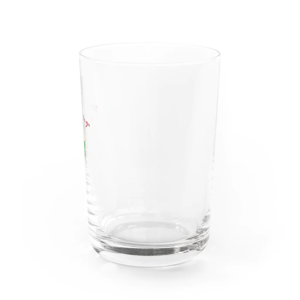 オイカワのショップのクリームソーダ  Water Glass :right