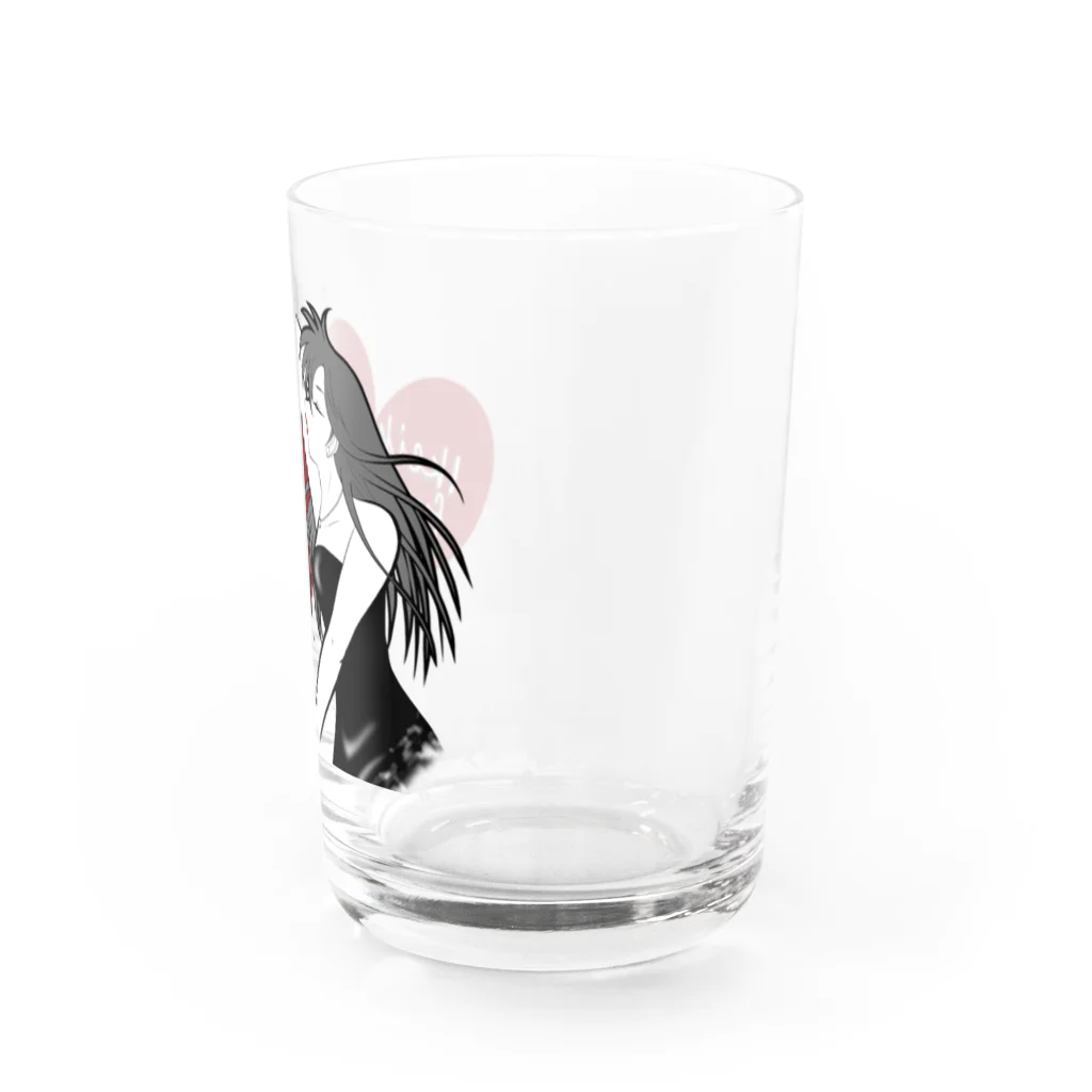 ほしまろずの80年代イケイケギャル Water Glass :right