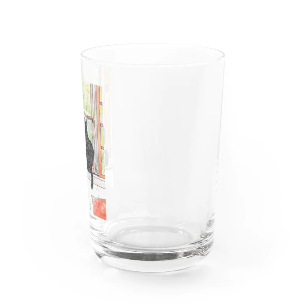 樽猫堂  安部円子の小樽の猫２ひき Water Glass :right