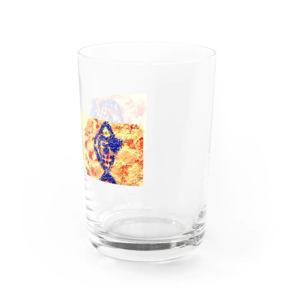 kuhouのお魚さん Water Glass :right