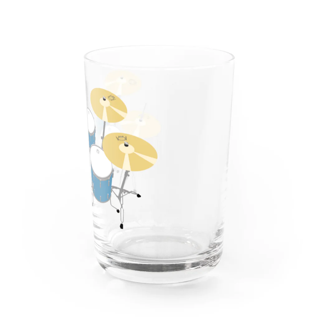 SABUROのドラムセット(ブルー) Water Glass :right