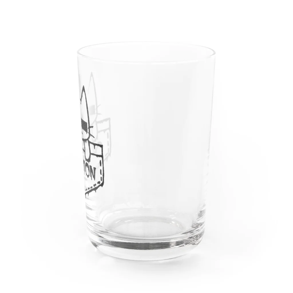 9632のぽけっとねこ Water Glass :right