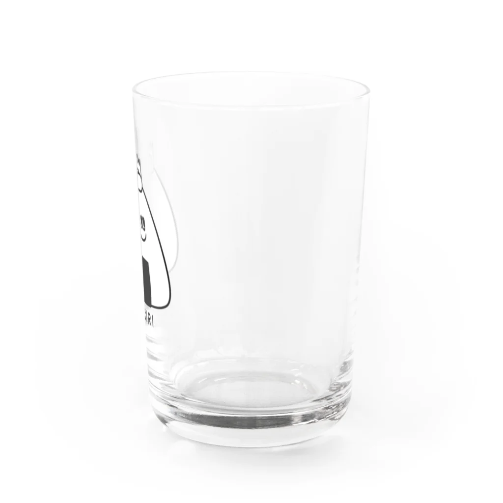 エリアシ刈り上げタイショップのおにぎりくん Water Glass :right