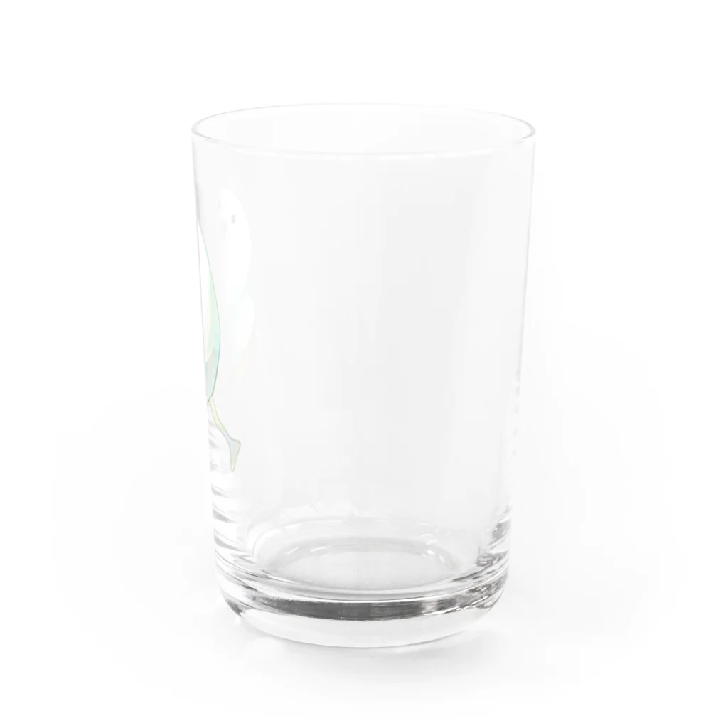 梅味の淡いとり Water Glass :right