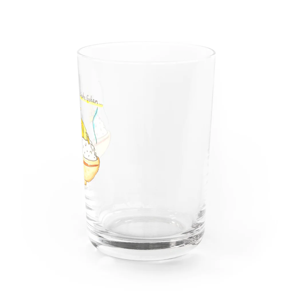 てのひらのてのかけごはん。 Water Glass :right