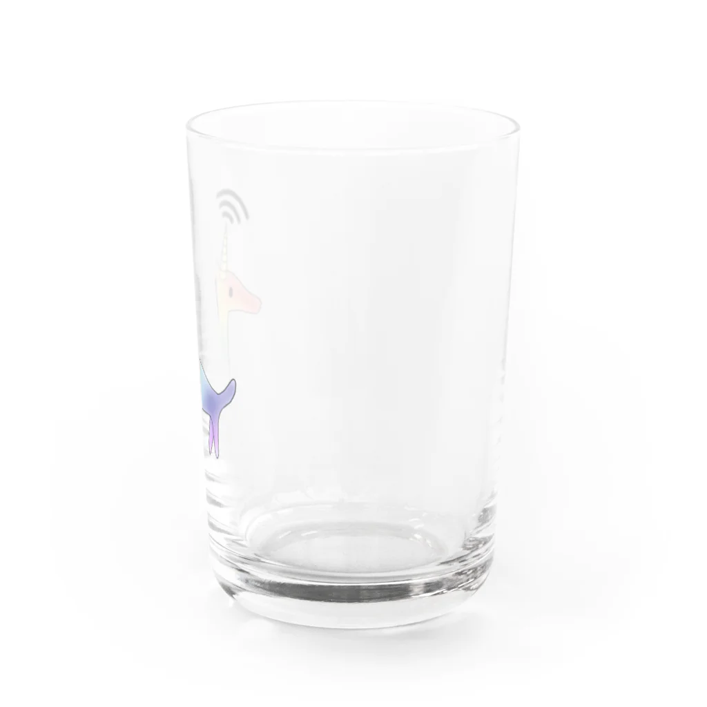 鈴羽 葉月@固ツイみてねのゆるいゆにこーん Water Glass :right