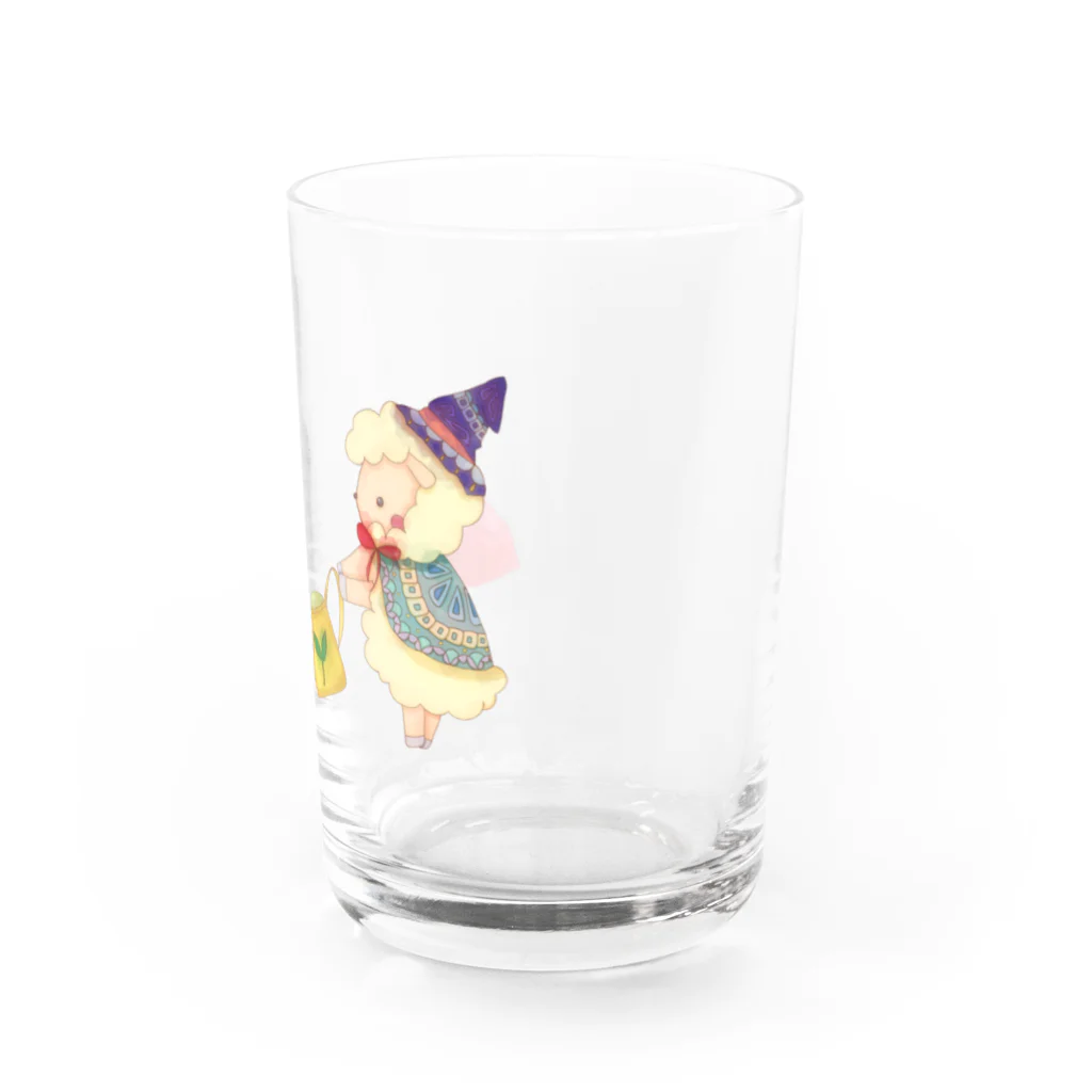 Savon sheep の宝石きのこのお世話 Water Glass :right