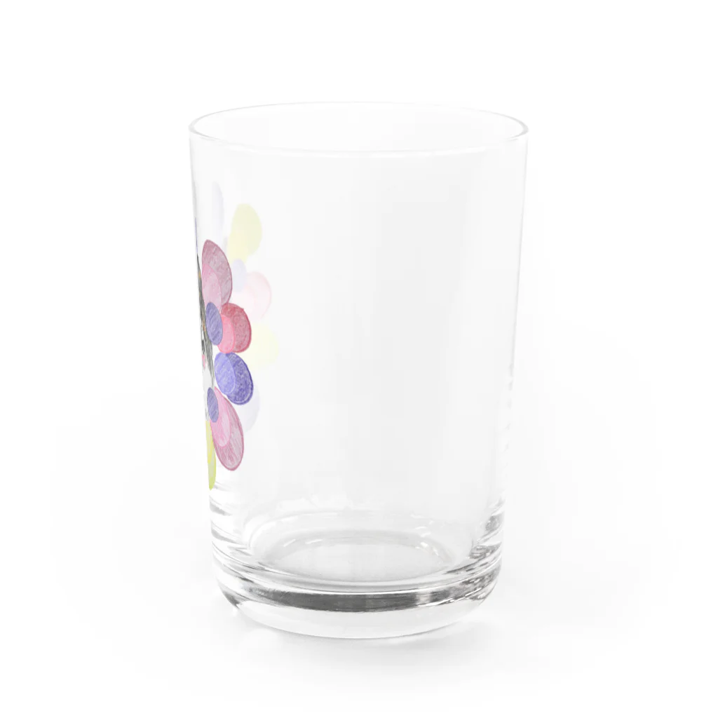 シェルティーマーケット☆の手書きシェルティー Water Glass :right