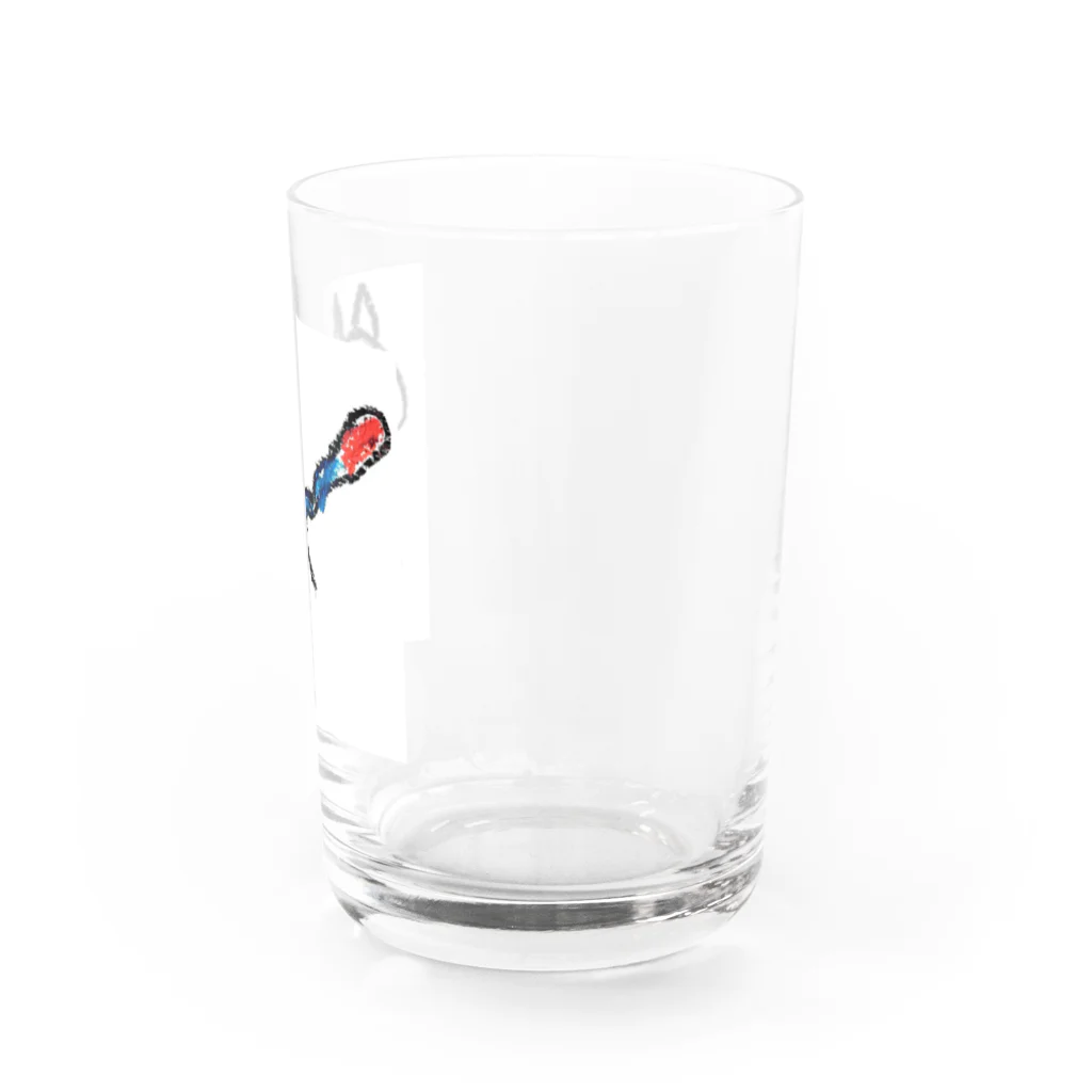 くろねこマフラーズ（Mufflers）の娘マフちゃん Water Glass :right