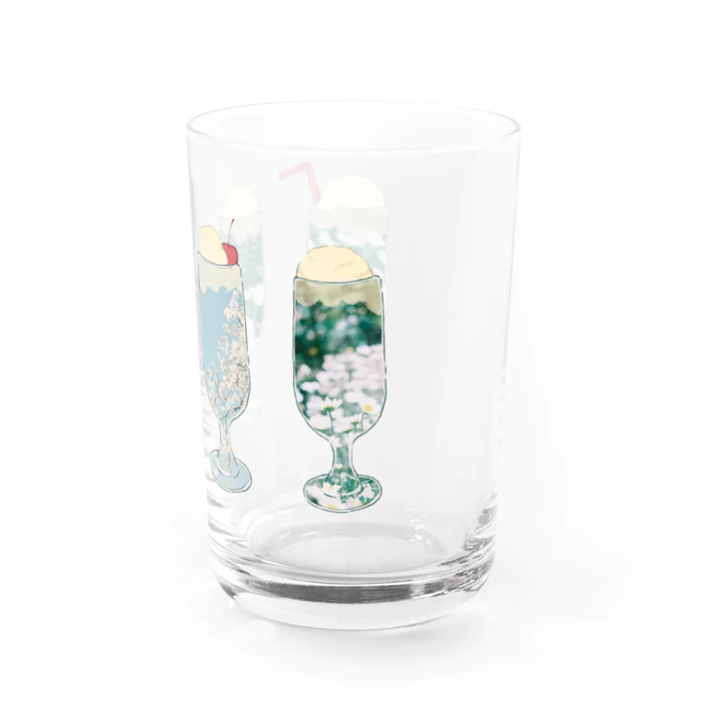 ときわ いとの春と夏のクリームソーダ Water Glass :right