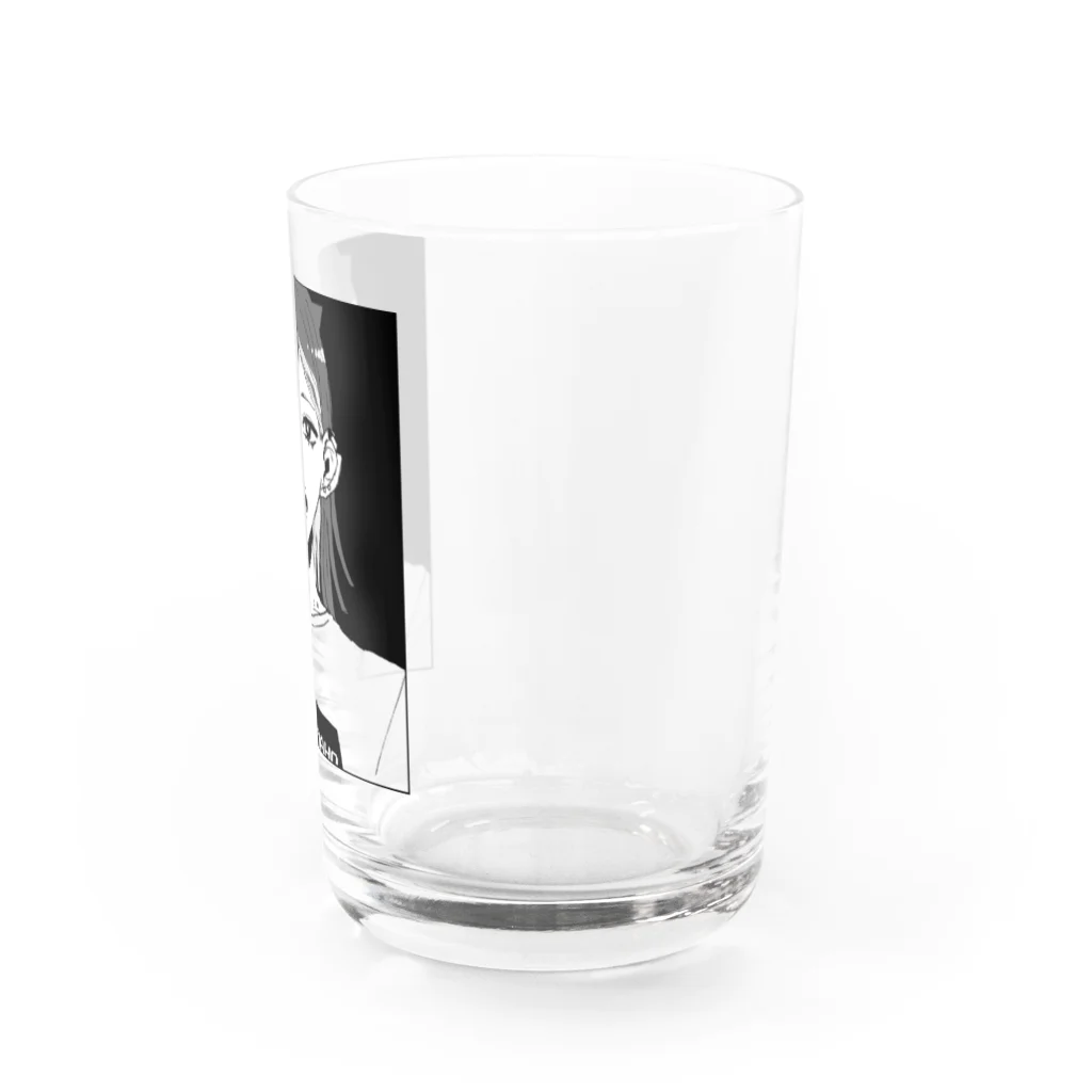 あぱもーてるのカラフルぱねこ Water Glass :right