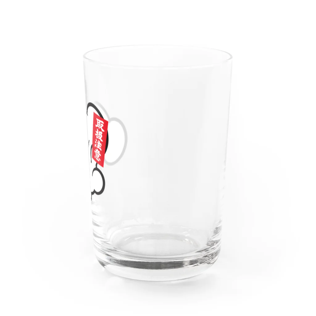 ITOOKASHIの取り扱い注意 Water Glass :right