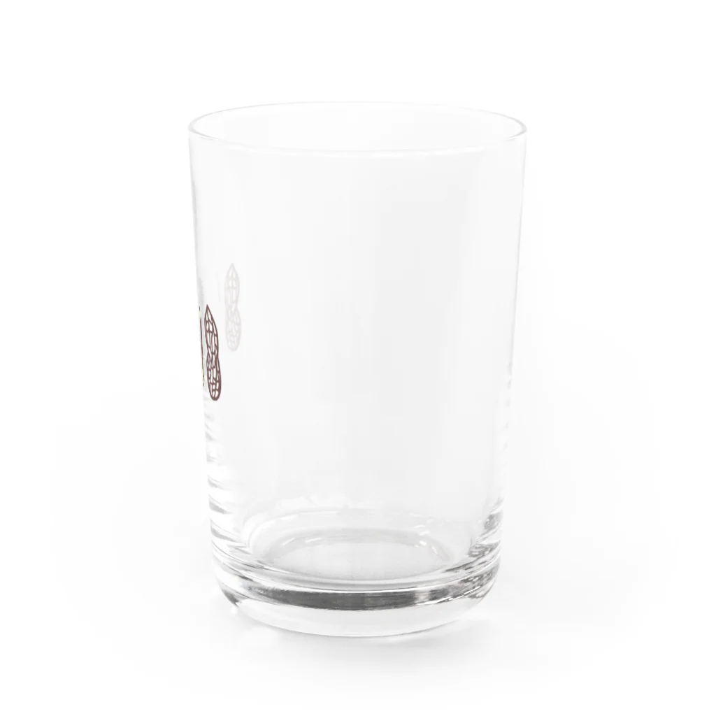 GaJuの3つのピーナッツ Water Glass :right