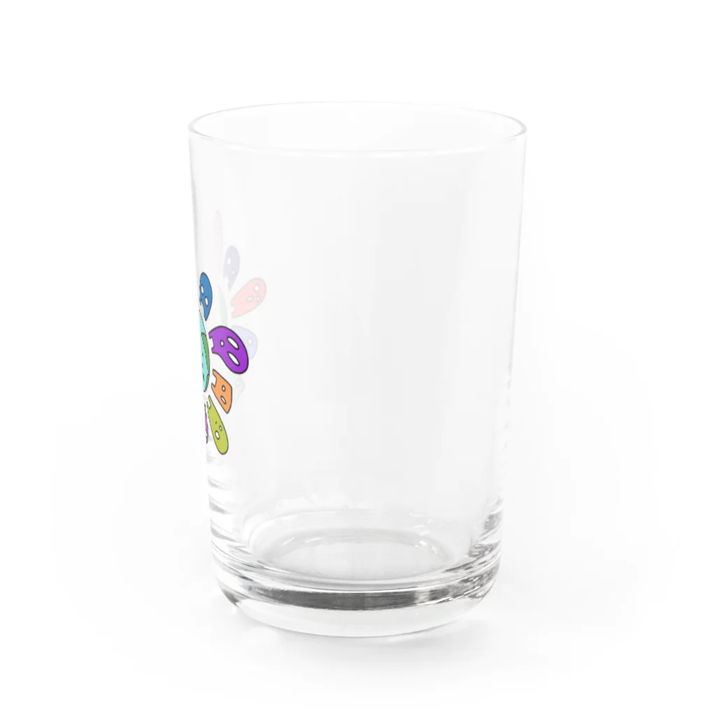 amupontanのいろいろあんよちゃんと地球 Water Glass :right