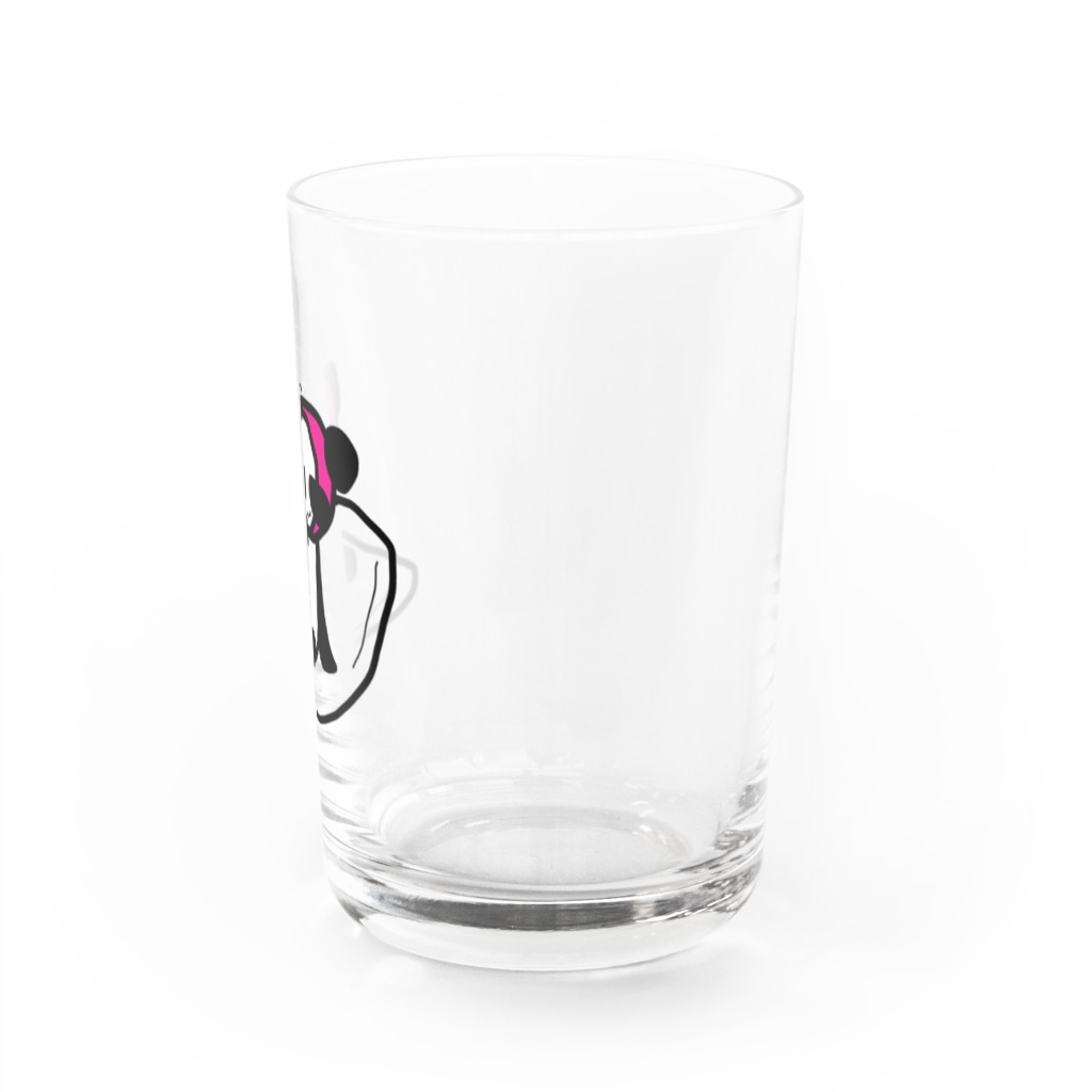 248-nijiya-のナプキンに乗るぱんこちゃん Water Glass :right