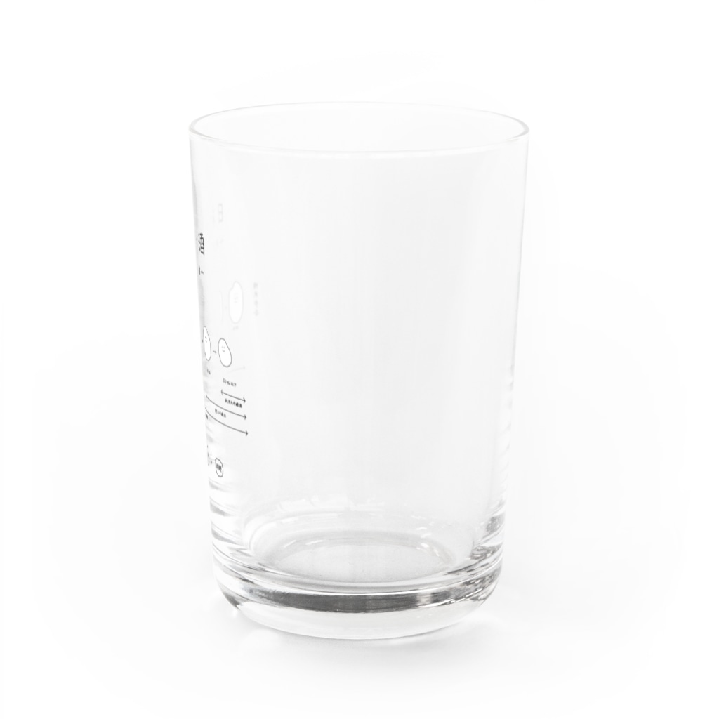 Medusasの日本酒〜純米酒ver〜 Water Glass :right